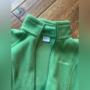 Columbia Green Fleece Jacket